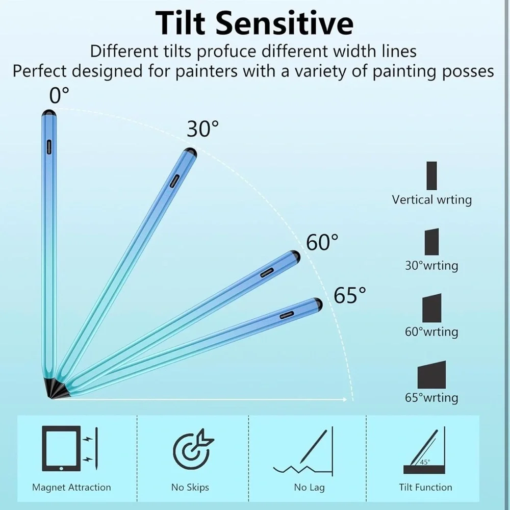 Gradient Blue Tablet Stylus